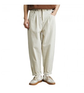 2024 Sottile e Leggero Pantaloni Casua Sciolto Dritto Uomini - XG8895